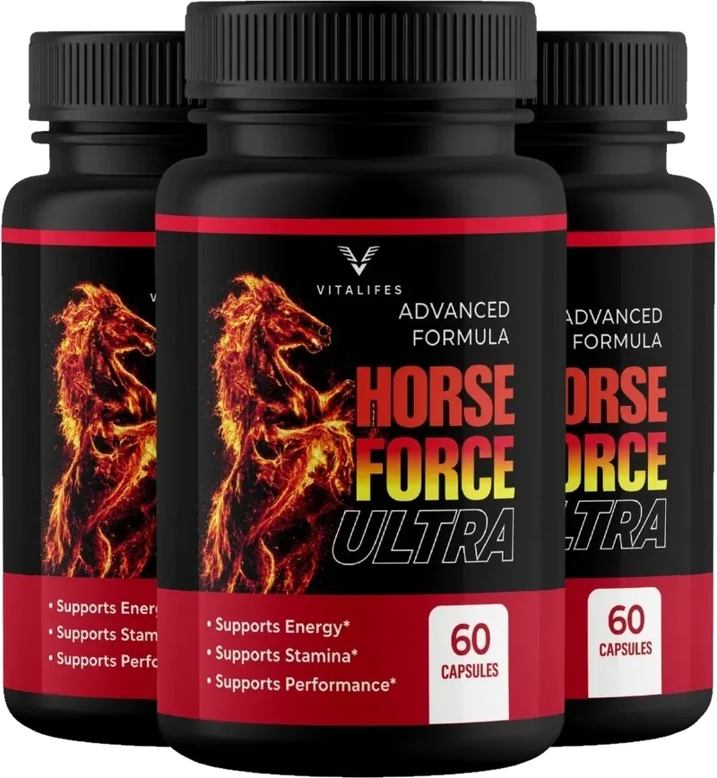 Three Horse Force bottles