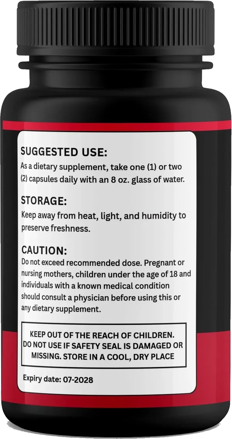 Horse Force side label with suggested use, storage, caution and expiry date